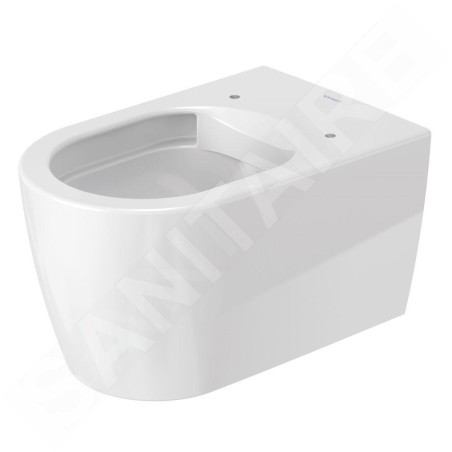 Duravit ME by Starck - WC suspendu, Rimless, avec WonderGliss, blanc alpin 25290900001
