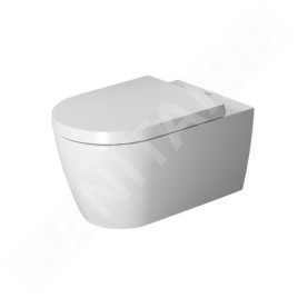 Duravit ME by Starck - WC suspendu, Rimless, avec WonderGliss, blanc alpin 25290900001