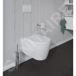 Duravit ME by Starck - WC suspendu, Rimless, avec WonderGliss, blanc alpin 25290900001