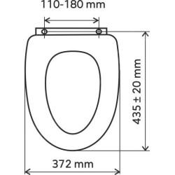 Novaservis Prestige - abattant de toilette, frêne WC/JASAN