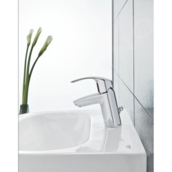 Grohe Eurosmart - Mitigeur de lavabo S avec vidage, chrome 33265002