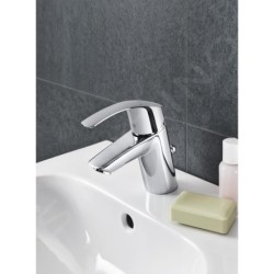 Grohe Eurosmart - Mitigeur de lavabo S avec vidage, chrome 33265002
