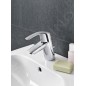 Grohe Eurosmart - Mitigeur de lavabo S avec vidage, chrome 33265002 Grohe Eurosmart - Mitigeur de lavabo S avec vidage, chrome 33265002