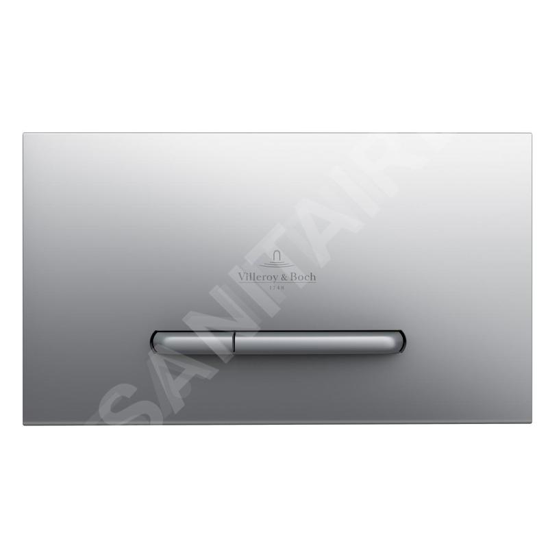 Villeroy & Boch ViConnect - Plaque de déclenchement E300- chrome mat 92218069 Villeroy & Boch ViConnect - Plaque de déclenchement E300- chrome mat 92218069