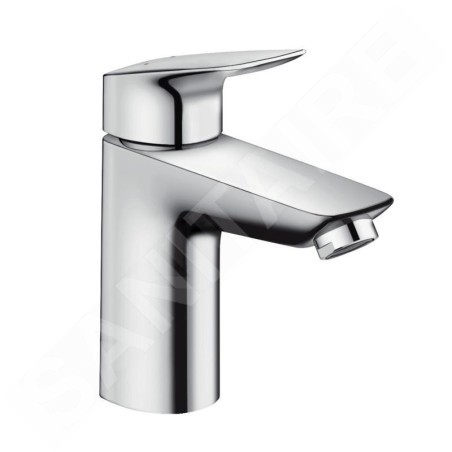 Hansgrohe Logis - Mitigeur de lavabo 100 avec garniture de vidage Push-Open, chrome 71107000