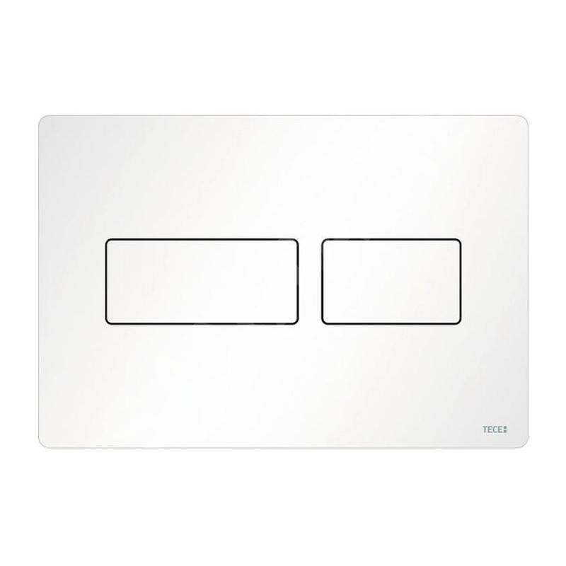 Tece TECEsolid - Commande de chasse d'eau, blanc mat 9240433