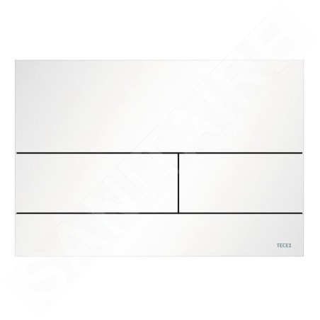 Tece TECEsquare - Commande de chasse d'eau, blanc mat 9240834