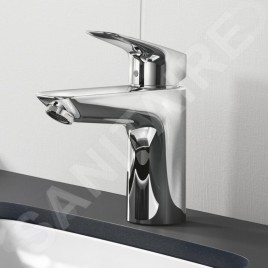 Hansgrohe Logis - Mitigeur de lavabo 100 avec garniture de vidage Push-Open, chrome 71107000