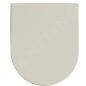 Sapho Isvea - Abattant toilette Slim, SoftClose, ivoire 40KF0532I-S