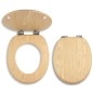 Novaservis Prestige - Abattant WC softclose, bois plaqué, frêne WC/SOFTJASAN
