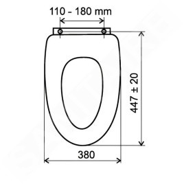 Novaservis Prestige - Abattant WC softclose, bois plaqué, frêne WC/SOFTJASAN