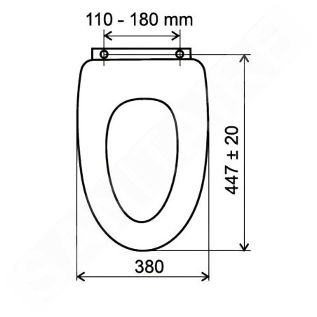 Novaservis Prestige - Abattant WC softclose, bois plaqué, frêne WC/SOFTJASAN