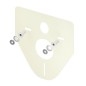 Tece TECEprofil - Set de réduction du bruit pour toilettes et bidets 9200010