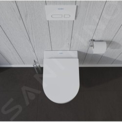 Duravit ME by Starck - WC suspendu, avec WonderGliss, blanc alpin 25280900001
