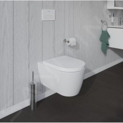 Duravit ME by Starck - WC suspendu, avec WonderGliss, blanc alpin 25280900001