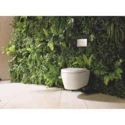 Duravit ME by Starck - WC suspendu, avec WonderGliss, blanc alpin 25280900001