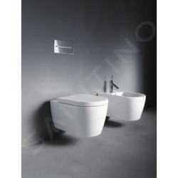 Duravit ME by Starck - WC suspendu, avec WonderGliss, blanc alpin 25280900001