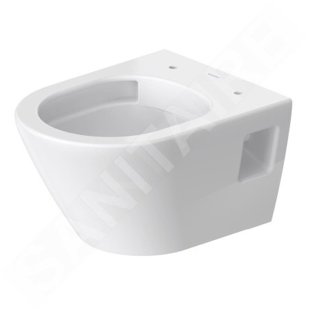 Duravit D-Neo - WC suspendu Compact, Rimless, blanc 2587090000