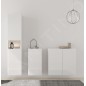 Keuco Stageline - Armoire, 400x782x360 mm, 1 porte, charnières à gauche, blanc 32811300001