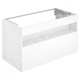 Keuco Stageline - Meuble sous lavabo, 1000x625x490 mm, blanc 32872300000