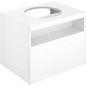 Keuco Stageline - Meuble sous lavabo, 650x550x490 mm, avec découpe pour lavabo, blanc 32853300000 Keuco Stageline - Meuble sous lavabo, 650x550x490 mm, avec découpe pour lavabo, blanc 32853300000