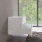 Keuco Stageline - Meuble sous lavabo, 650x550x490 mm, avec découpe pour lavabo et robinetterie à droite, avec éclairage et USB, Keuco Stageline - Meuble sous lavabo, 650x550x490 mm, avec découpe pour lavabo et robinetterie à droite, avec éclairage et USB,