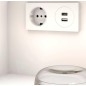 Keuco Stageline - Meuble sous lavabo, 650x550x490 mm, avec découpe pour lavabo et robinetterie à droite, avec éclairage et USB, Keuco Stageline - Meuble sous lavabo, 650x550x490 mm, avec découpe pour lavabo et robinetterie à droite, avec éclairage et USB,