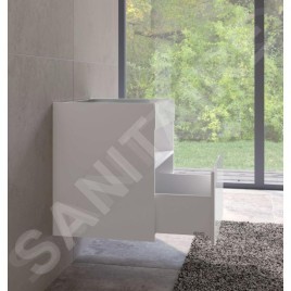 Keuco Stageline - Meuble sous lavabo, 650x625x490 mm, blanc 32852300000