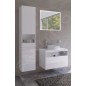 Keuco Stageline - Armoire haute, 400x1800x360 mm, 2 portes, charnières à droite, blanc 32831300002