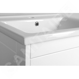 Aqualine Etide - Meuble lavabo 515x850x440 mm, 1x tiroir, blanc mat ET515
