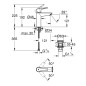 Grohe QuickFix Start - Mitigeur de lavabo avec vidage Push-Open, chrome 24204002