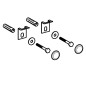 Geberit Accessoires - Matériau de fixation pour urinoirs, Kerafix, chrome 551070000 Geberit Accessoires - Matériau de fixation pour urinoirs, Kerafix, chrome 551070000