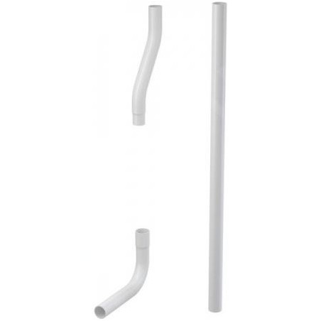 Alcadrain Toilet accessoires - Tube d'affleurement complet, diamètre 35 mm A950