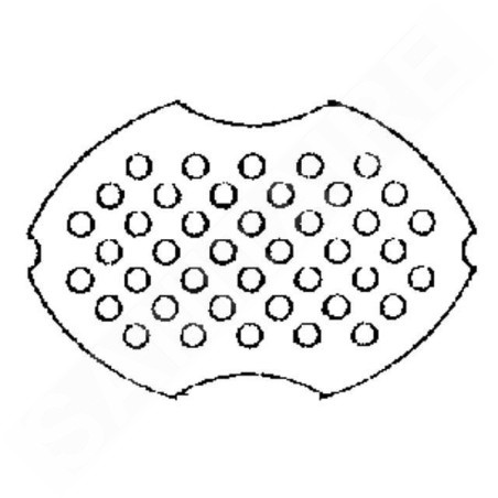 Geberit Aller - Filtre de vidange pour urinoir, acier inoxydable 510400000