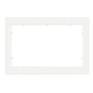 Tece TECEnow - Cadre de montage du bouton de chasse d'eau, blanc 9240410