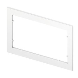 Tece TECEnow - Cadre de montage du bouton de chasse d'eau, chrome mat 9240412