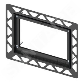 Tece TECEnow - Cadre de montage pour la commande de chasse d'eau encastré dans le carrelage, chrome brillant 9240649