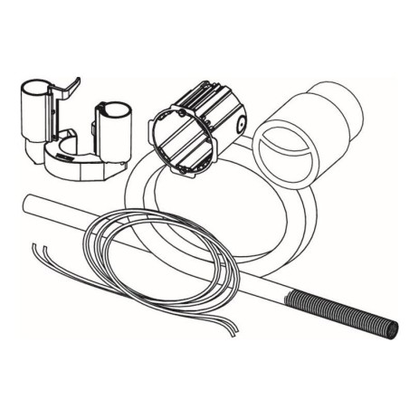 Tece TECEflushpoint - Set pour télécommande de chasse d’eau du réservoir Uni 9240976