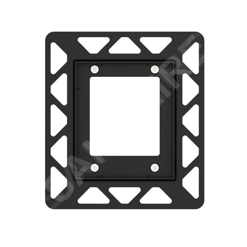 Tece TECEloop - Cadre de montage pour la commande de la chasse d'eau d’urinoir encastré dans le carrelage, chrome brillant Tece TECEloop - Cadre de montage pour la commande de la chasse d'eau d’urinoir encastré dans le carrelage, chrome brillant