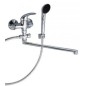 Novaservis Metalia 55 - Robinetterie de baignoire murale complète, chrome 55073,0