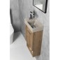 Sapho Latus - Meuble pour lave-mains 30x53x17 mm, 1 porte D/G, chêne sherwood LT711-1515 Sapho Latus - Meuble pour lave-mains 30x53x17 mm, 1 porte D/G, chêne sherwood LT711-1515