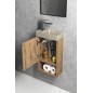 Sapho Latus - Meuble pour lave-mains 30x53x17 mm, 1 porte D/G, chêne sherwood LT711-1515 Sapho Latus - Meuble pour lave-mains 30x53x17 mm, 1 porte D/G, chêne sherwood LT711-1515