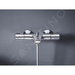 Grohe Grohtherm 800 - Mitigeur thermostatique de baignoire, chrome 34567000