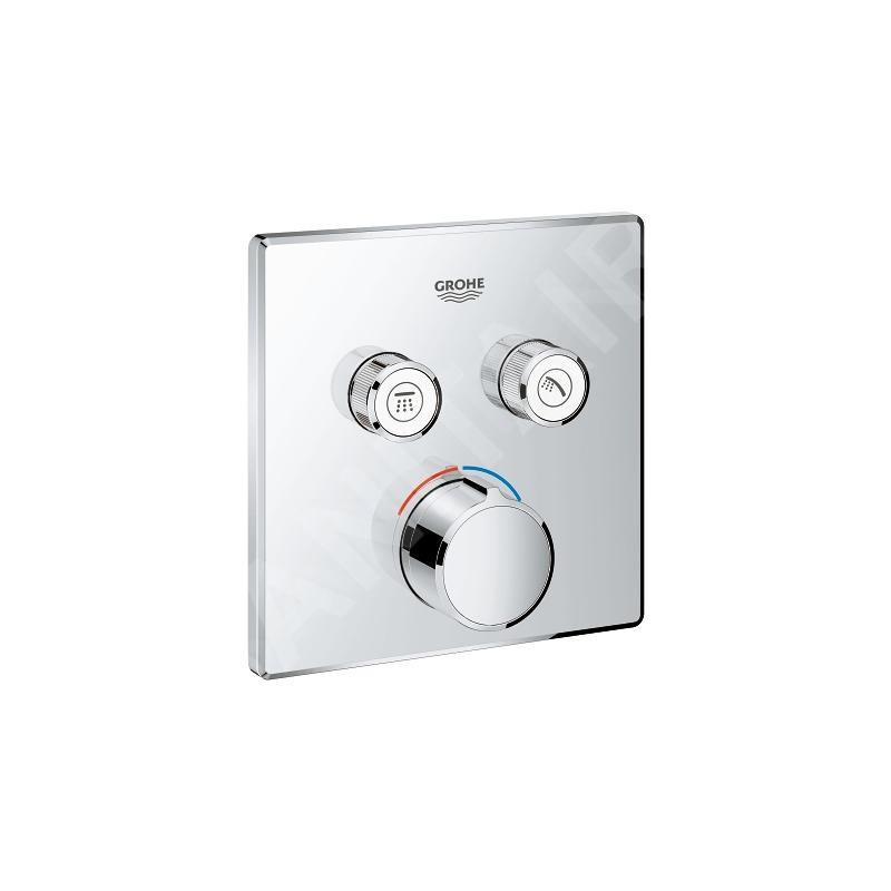 Grohe SmartControl - Mitigeur encastré pour 2 sorties, chrome 29148000 Grohe SmartControl - Mitigeur encastré pour 2 sorties, chrome 29148000