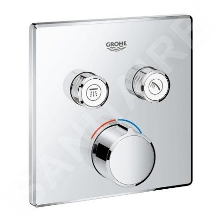Grohe SmartControl - Mitigeur encastré pour 2 sorties, chrome 29148000