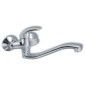 Novaservis Metalia 55 - Mélangeur lavabo mural 100 mm, chromé 55074,0 Novaservis Metalia 55 - Mélangeur lavabo mural 100 mm, chromé 55074,0