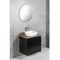 Aqualine Altair - Meuble sous lavabo 87x60x45 cm, noir mat AI690 Aqualine Altair - Meuble sous lavabo 87x60x45 cm, noir mat AI690