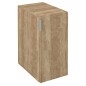 Sapho Cirasa - Armoire latérale, 30x64x46 cm, 1 porte, chêne Alabama CR301-2222