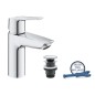 Grohe QuickFix Start - Mitigeur de lavabo avec vidage Push-Open, démarrage à froid, chrome 23551002