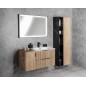 Sapho Cirasa - Armoire latérale, 30x52x46 cm, 1 porte, chêne Alabama CR302-2222